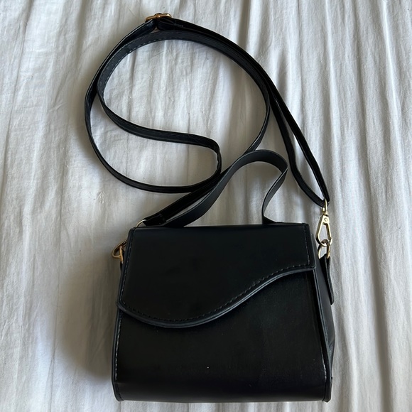 black shein mini crossbody bag - Picture 1 of 3